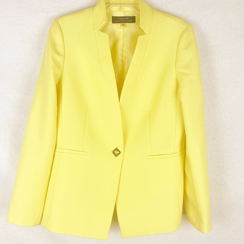 Tahari Yellow Jacket
